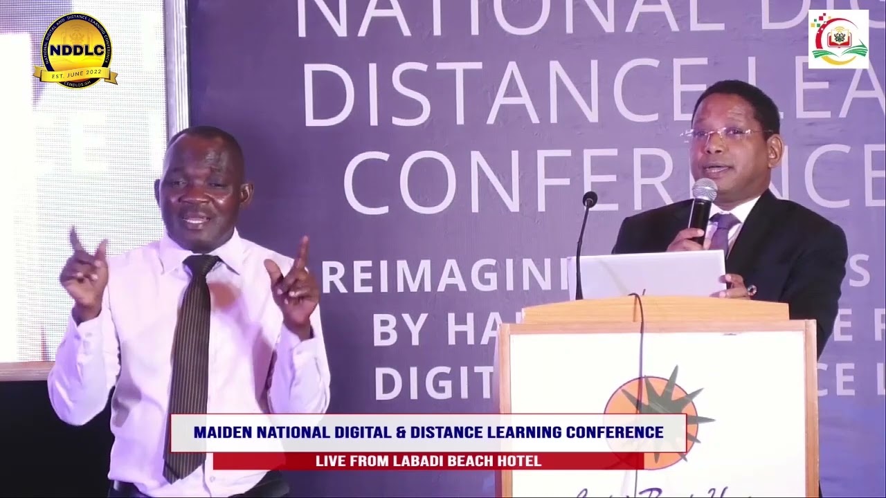 Maiden National Digital Learning Conference (NDDLC) , Mr. Abdouramane Diallo  speech  on NDDLC
