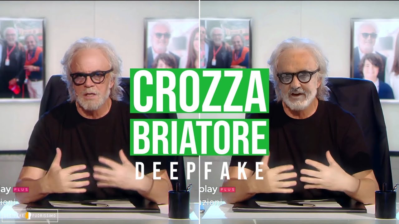 Crozza - Briatore (doppia). Quando Flavio voleva fare il movimento del fare... per fare. [deepfake]