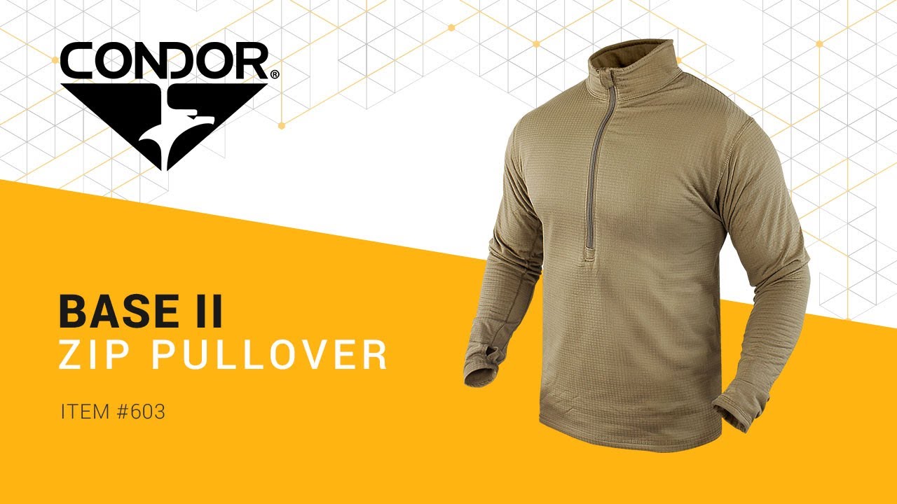 Condor BASE II ZIP PULLOVER