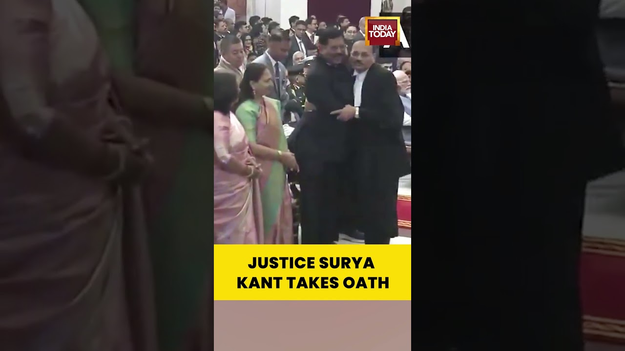 CJI Surya Kant Shares Heartfelt Moment with Former #cjibrgavai