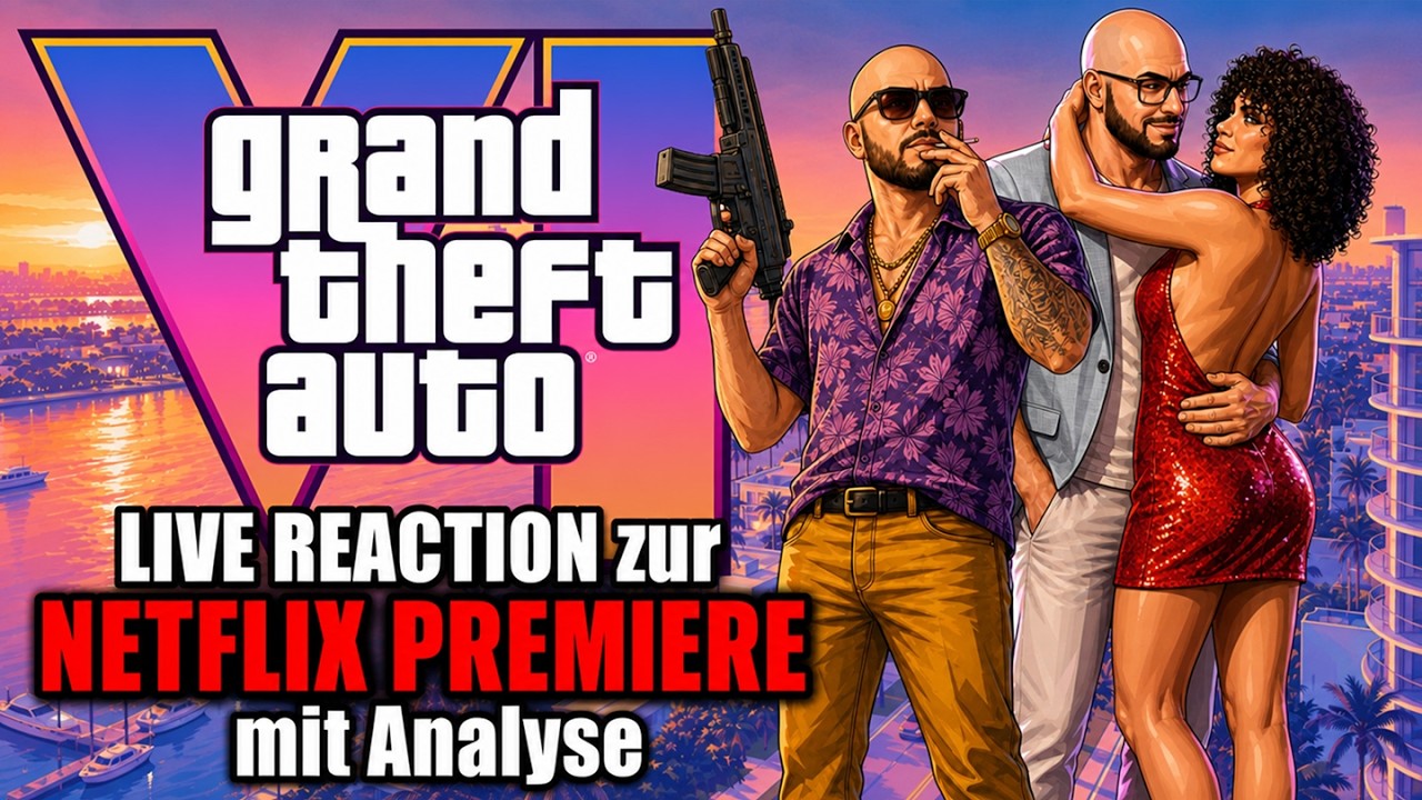 Offizielles GTA 6 Gameplay Live Reaction 🔥NETFLIX PREMIERE