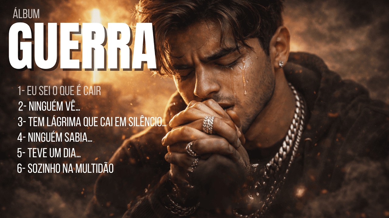 Trap Gospel 2026 | Álbum GUERRA Completo 🔥 Rap Gospel Motivacional