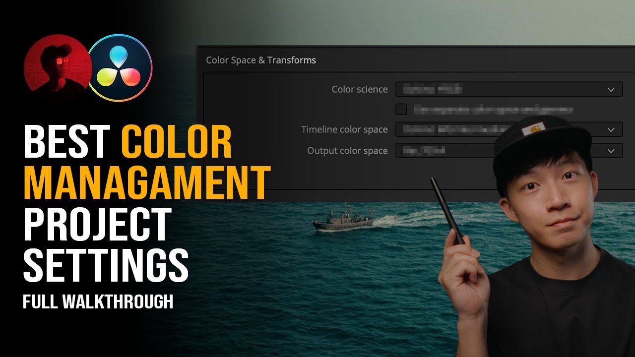 Project Color Management Settings Like A Pro | Davinci Resolve