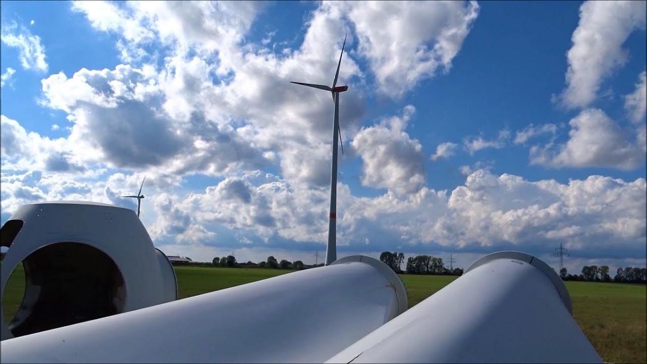Wind farm Dorna 26.07.2020 Nordex, Südwind, Vestas and Enercon wind turbines part 1