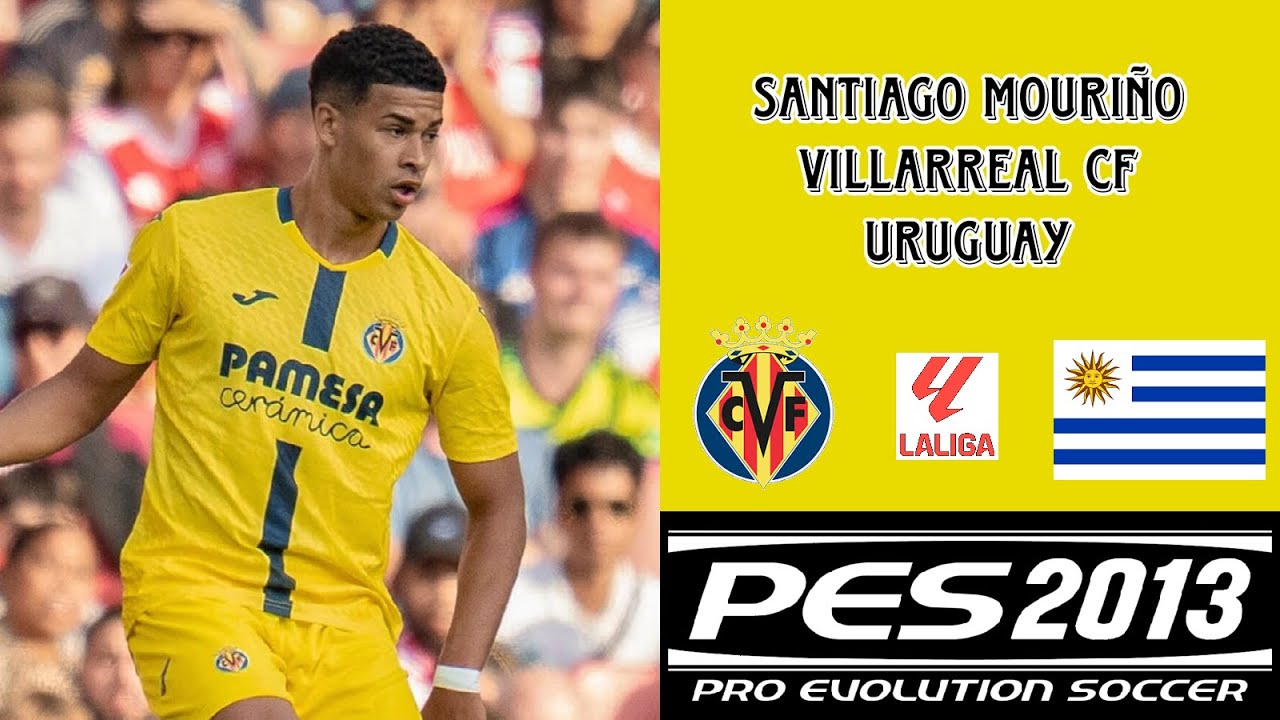 Face Santiago Mouriño - Villarreal CF/Uruguay || PES 2013
