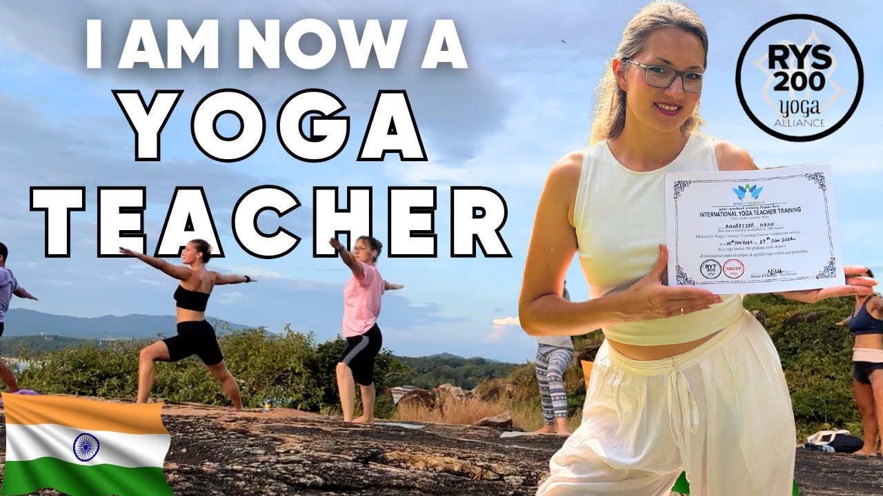 YOGA Teacher Training in Goa India CHANGED My Life! 200hrs Multi-style Yoga Course
