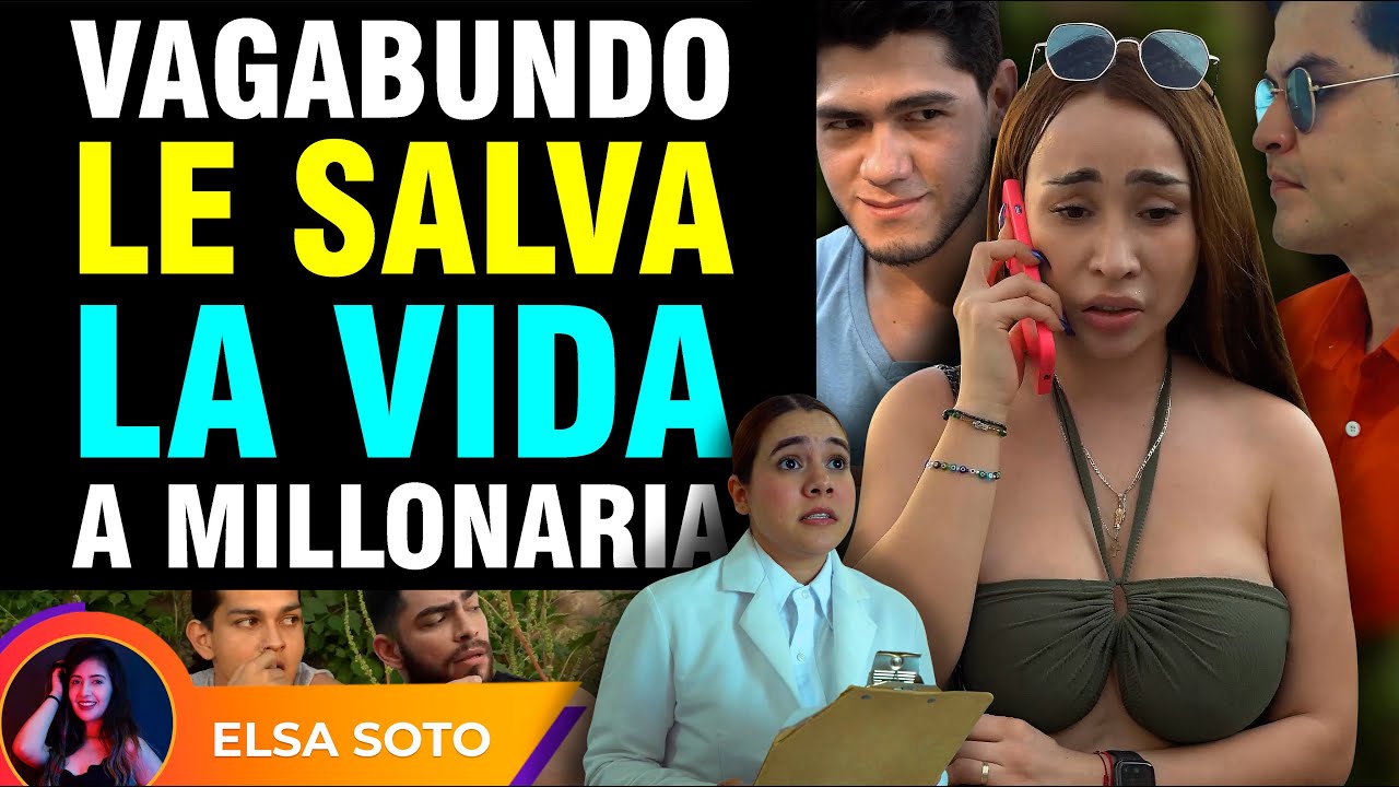 Vagabundo le salva la vida a millonaria.