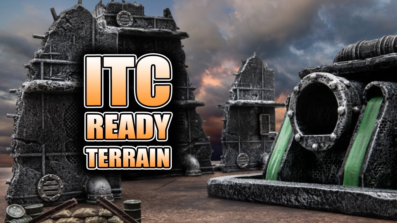 Terrain Cheating: 13 Piece Pre-Painted Game Mat.EU Fallout Zone