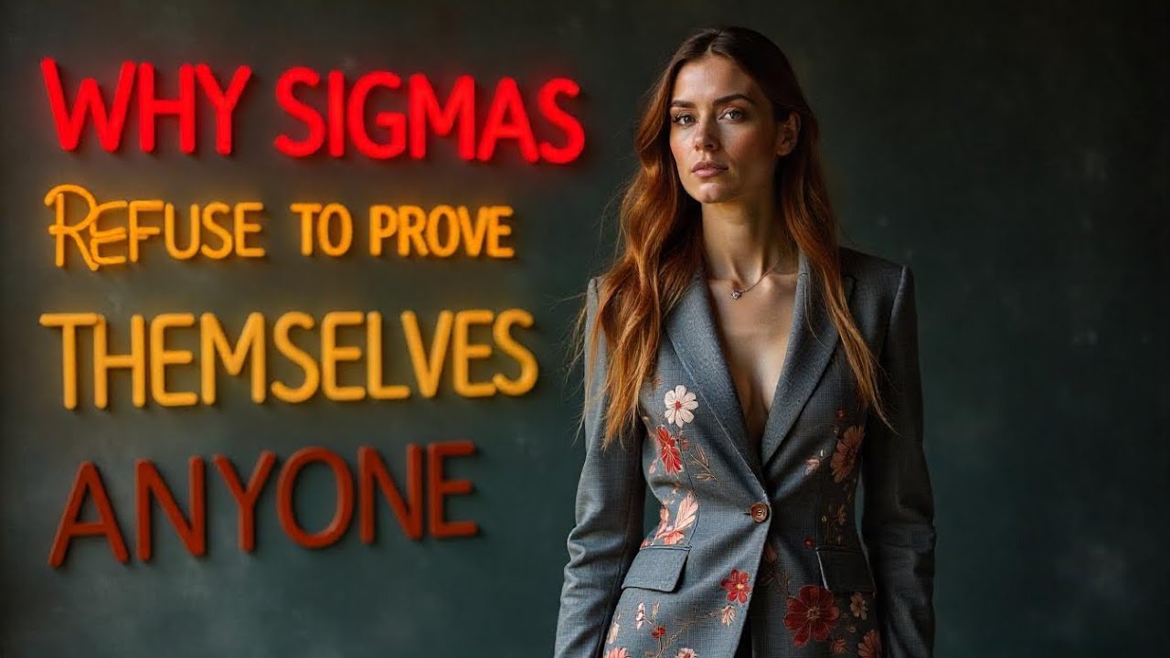 Why Sigma Females Have Zero Interest in Proving Themselves to Anyone