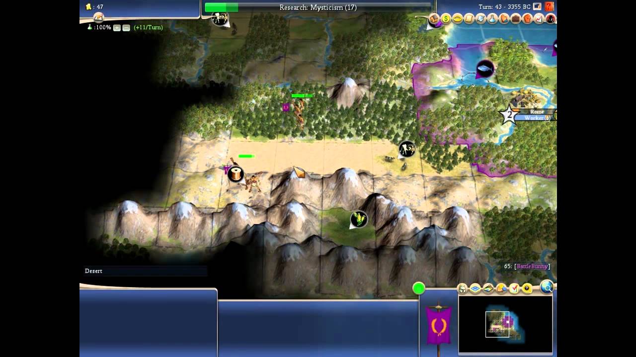 Let's Play Civilization 4 (Game 1/ part 1)
