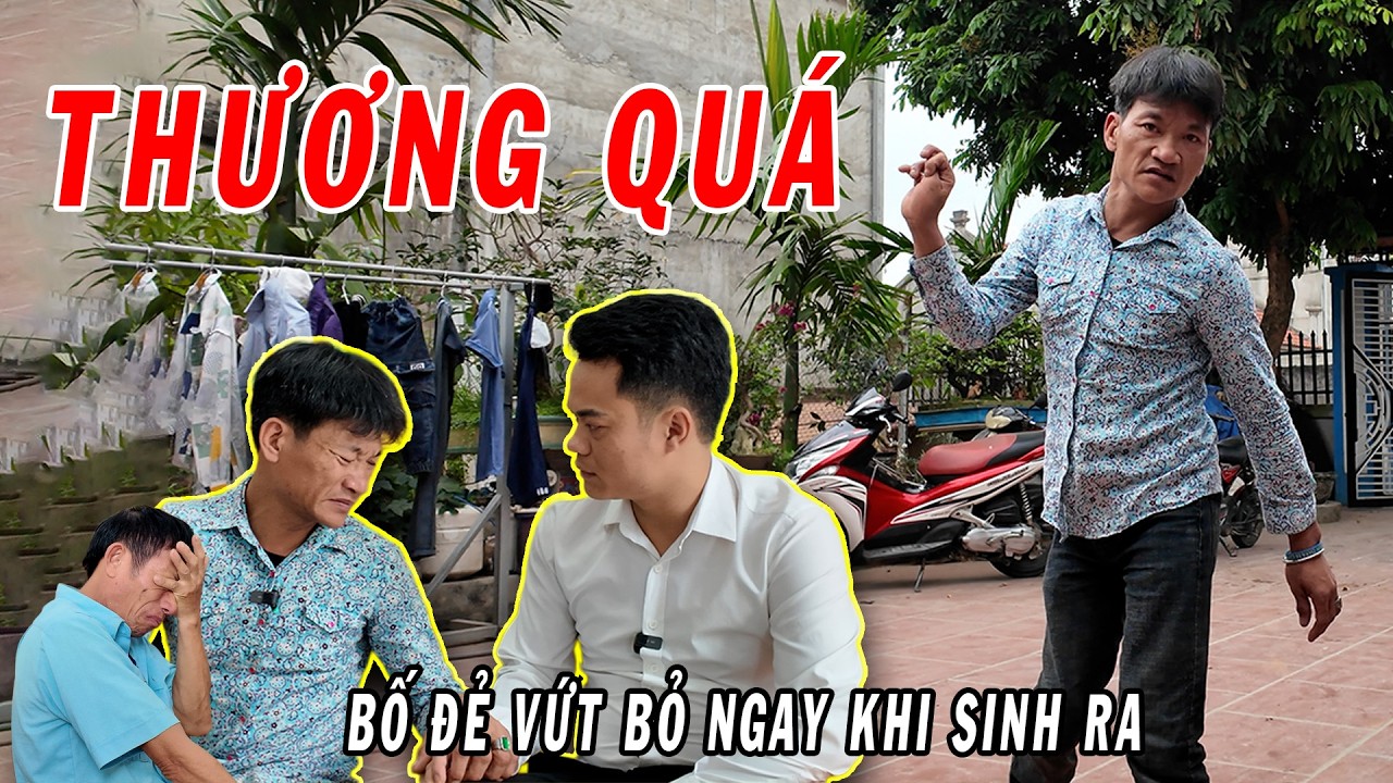 Bố Vứt Bỏ Khi Vừa Chào Đời, Mẹ Ra Đi Mãi Mãi Để Lại Chàng Trai Tật Nguyền Khiến Ai Cũng Xót Xa