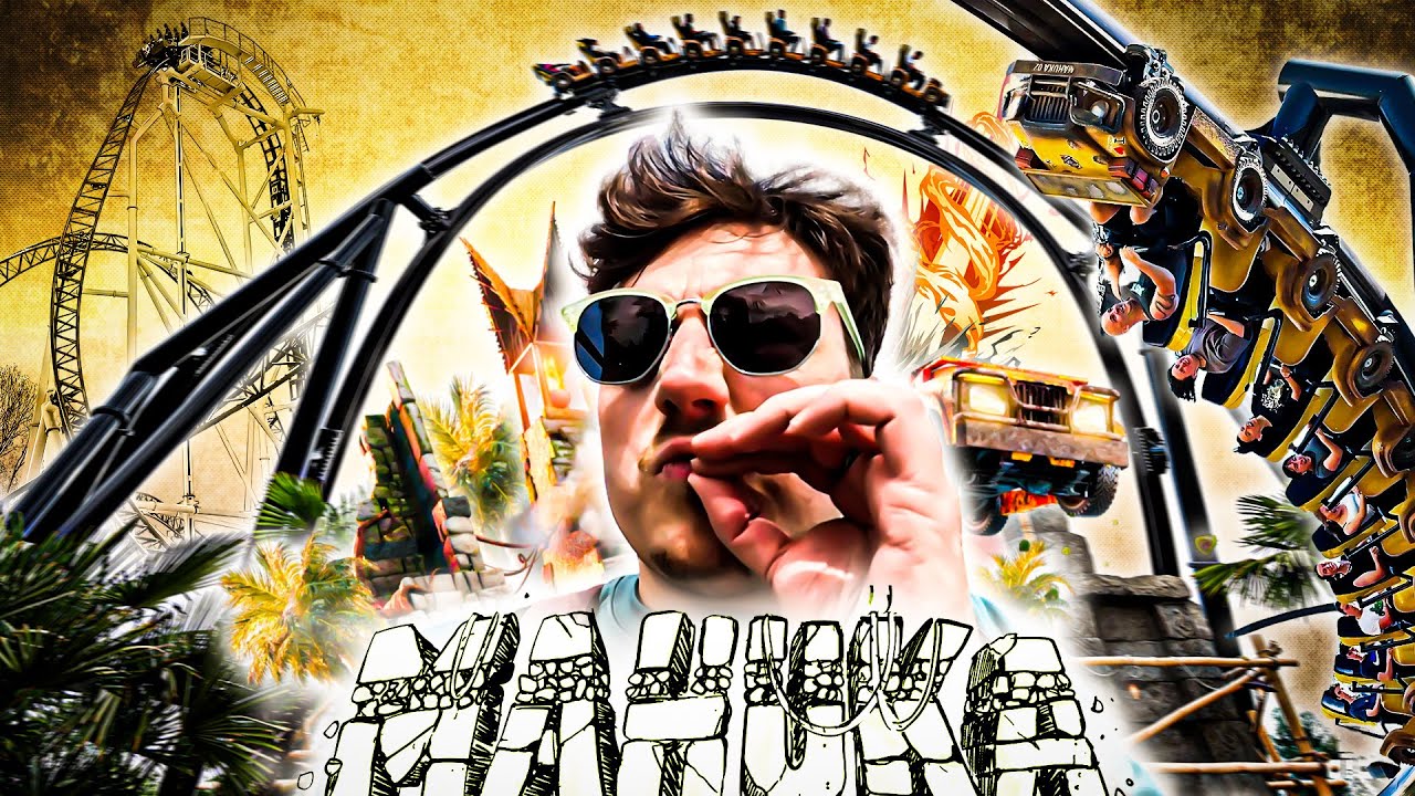 Je teste MAHUKA le Nouveau Coaster de Walibi Rhône Alpes ! (et je découvre le parc et c'est BEAU...)