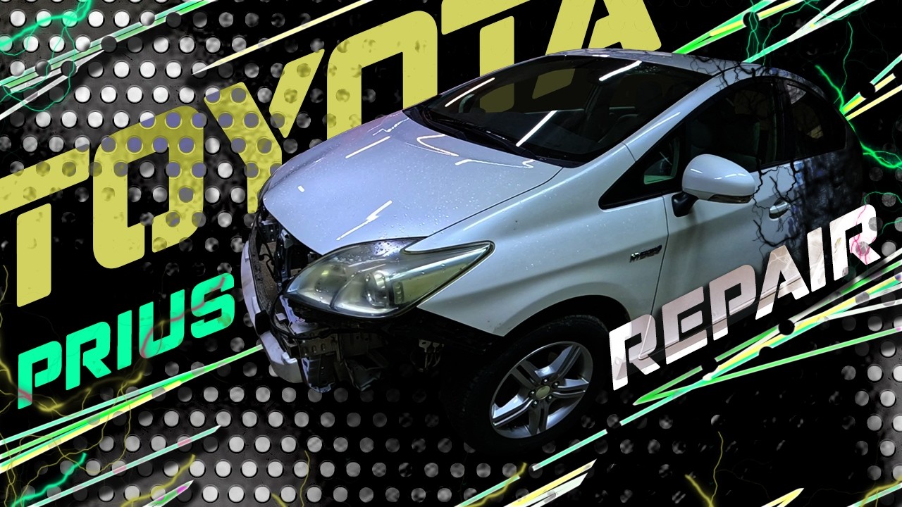 Toyota Prius. Repairing Hidden Damage. Тойота Приус. Ремонт скрытых повреждений.