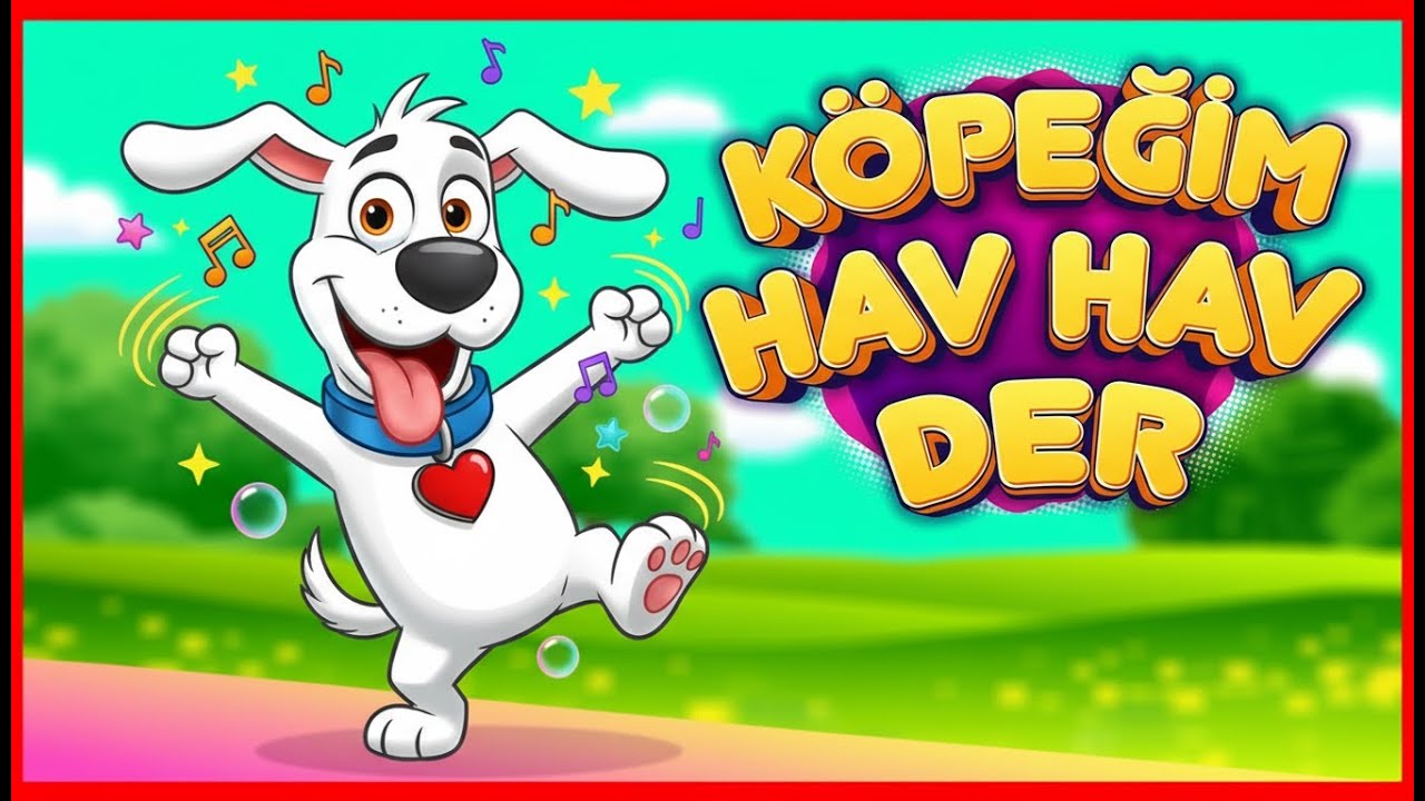 K&ouml;peğim Hav Hav Der | Eğlenceli Bebek ve &Ccedil;ocuk Şarkısı | Tele Mini