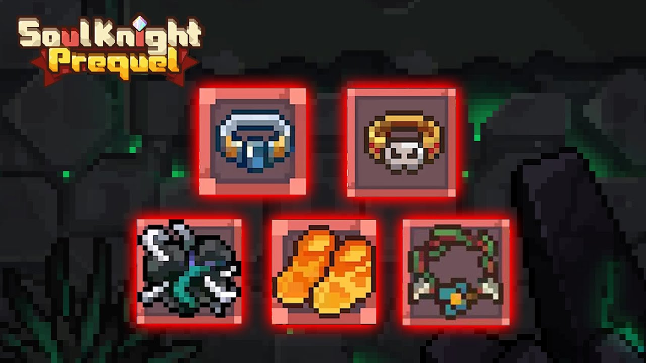 How to Get 5 New Red Item's & Their's Fatebound |  Soul Knight Prequel