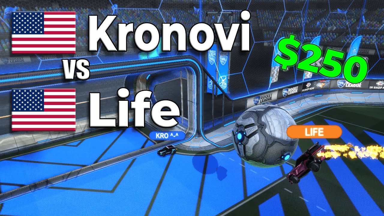 World Champion vs World's Best Switch Player | Kronovi vs Life | 1v1 Rocket League Showmatch