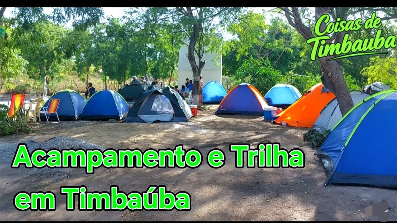 Acampamento em Timbaúba, Sítio Santiago Camping e Trilha 
