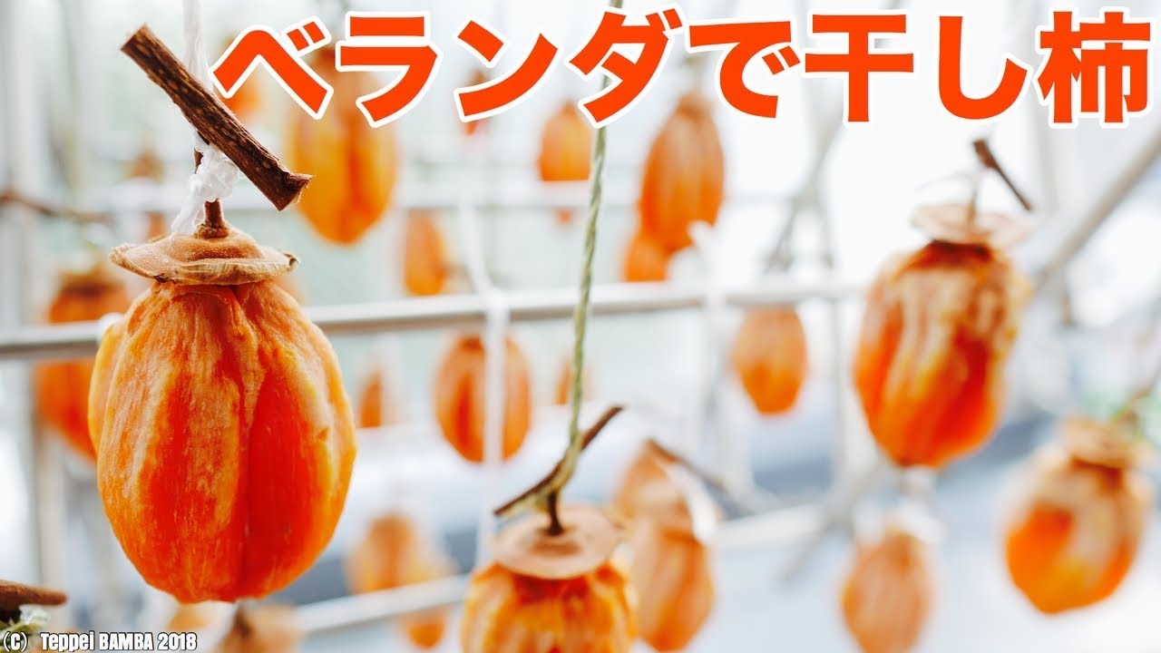干し柿レシピ 皮むきから保存法まですべて教えます【簡単料理】