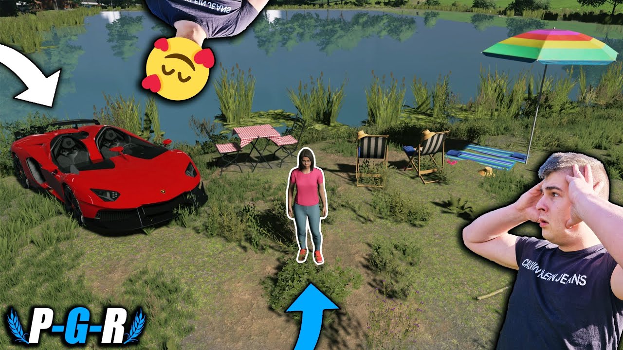 ZABRAŁEM JĄ NA RANDKĘ NAD JEZIOREM😍 POLECIAŁA NA KASĘ😂 WYPOŻYCZYŁEM DROGI SAMOCHÓD😱 🔹PGR🔹19