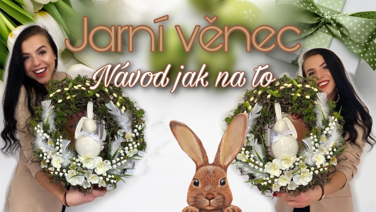 JARNÍ VĚNĚC | Jak na to? | RK Dekorace