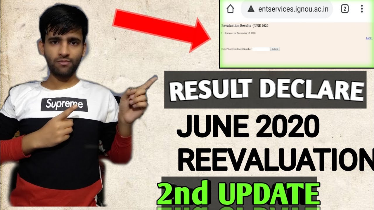 ignou results update 2020||ignou revaluation result 2nd update|ignou result 2020|ignou result update