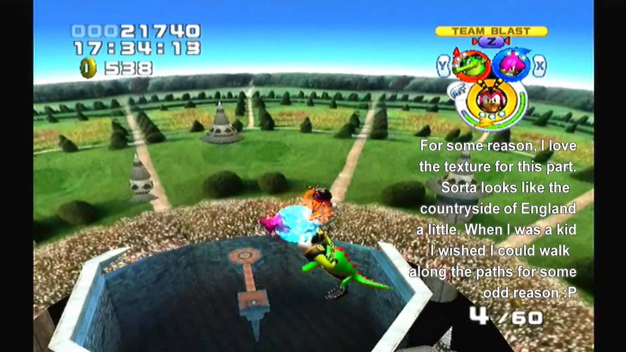 Sonic Heroes - Team Chaotix’s Mystic Mansion with 958 Rings (+ Tutorial)