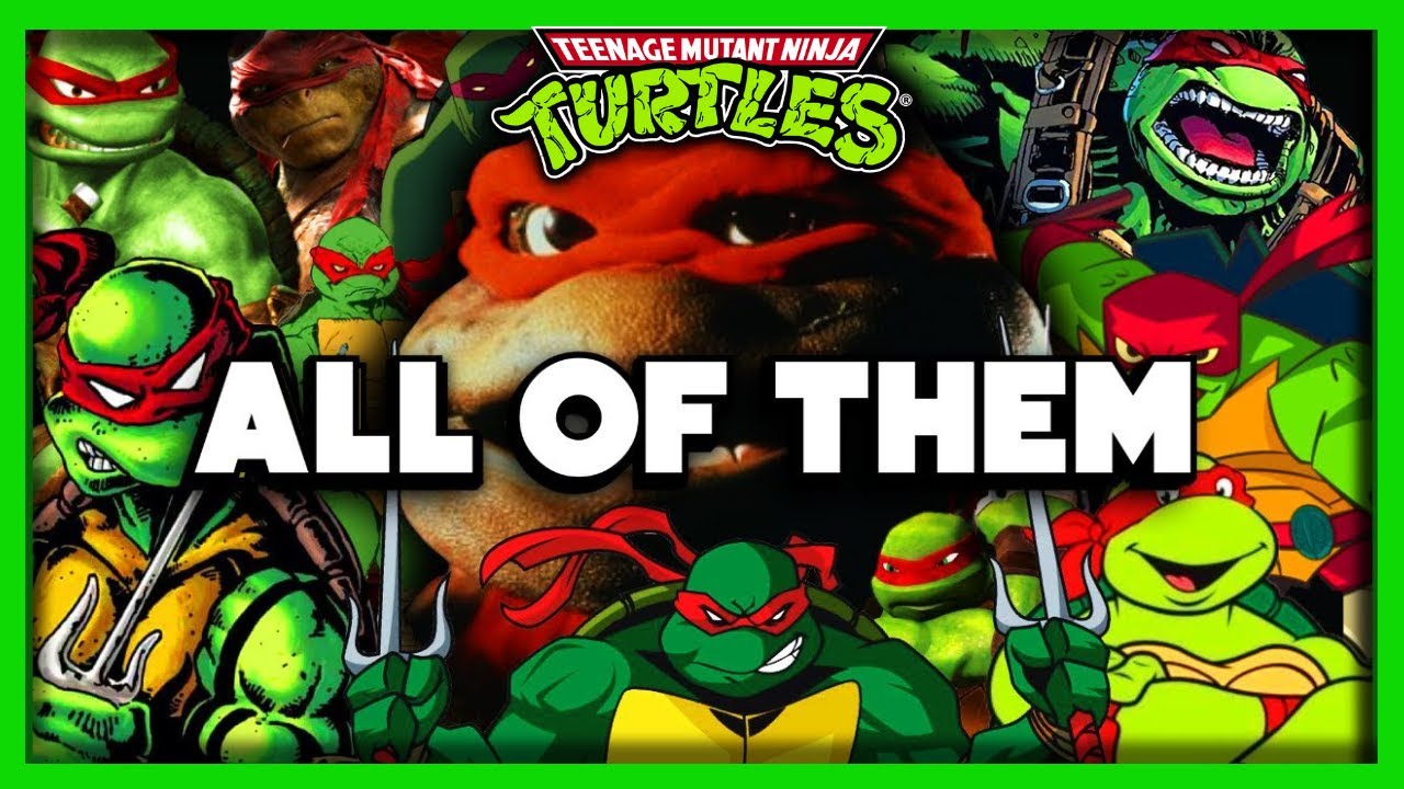 Every Version of The Teenage Mutant Ninja Turtles (The Ultimate Guide)