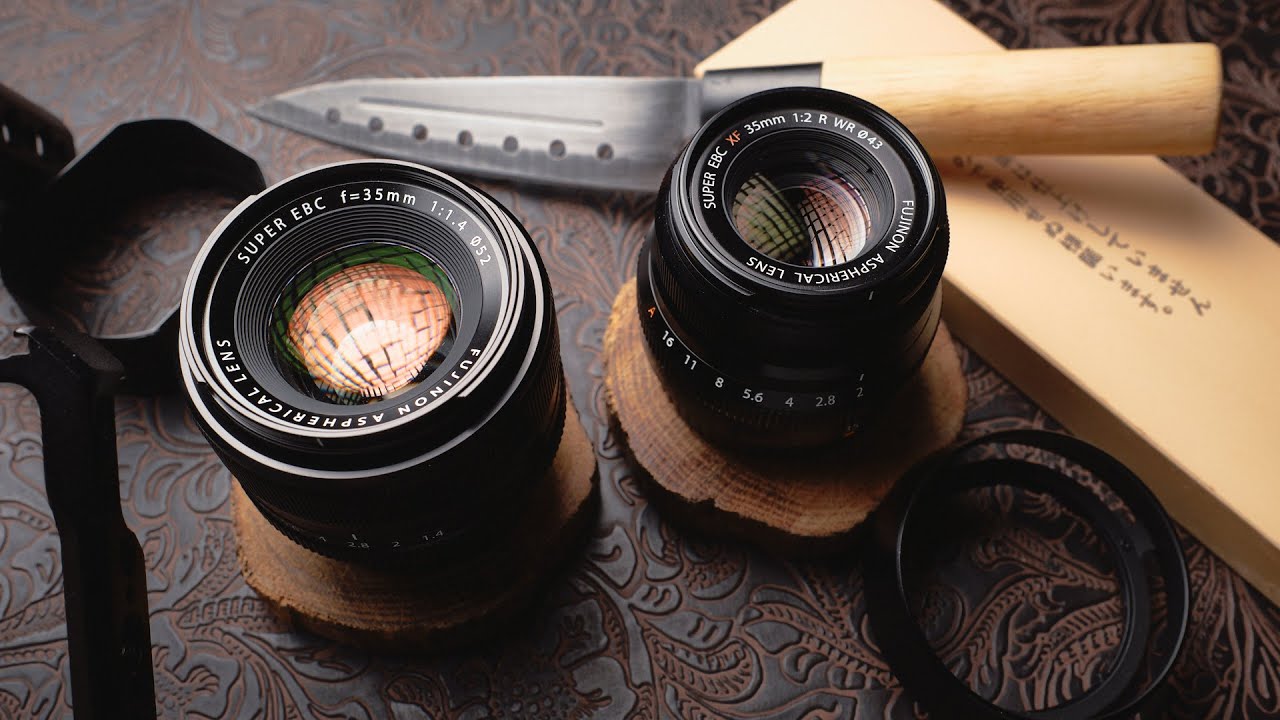 Quel 35mm choisir ? FUJIFILM 35mm f/1.4 vs 35mm f/2.0