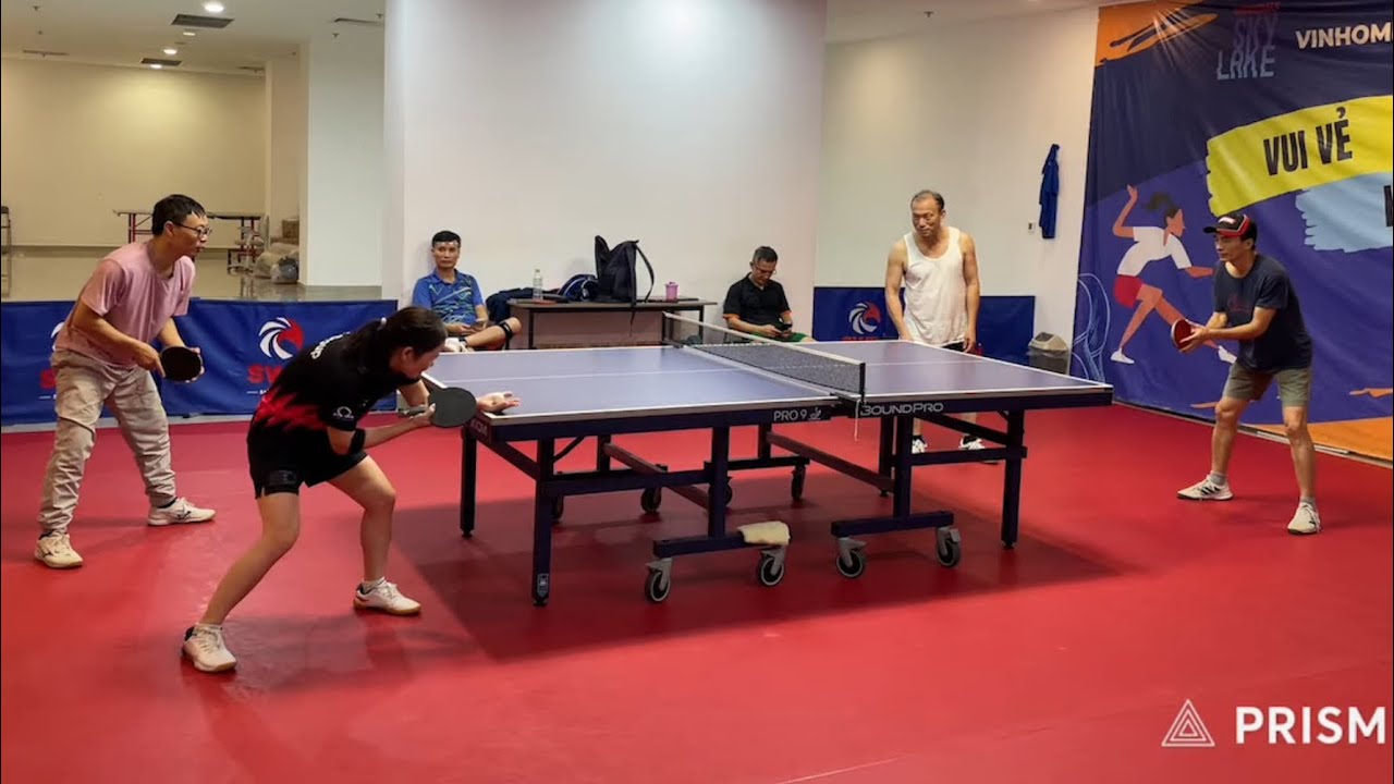 Phát trực tiếp đánh bóng bàn tại clb Vinhomes Skylake 