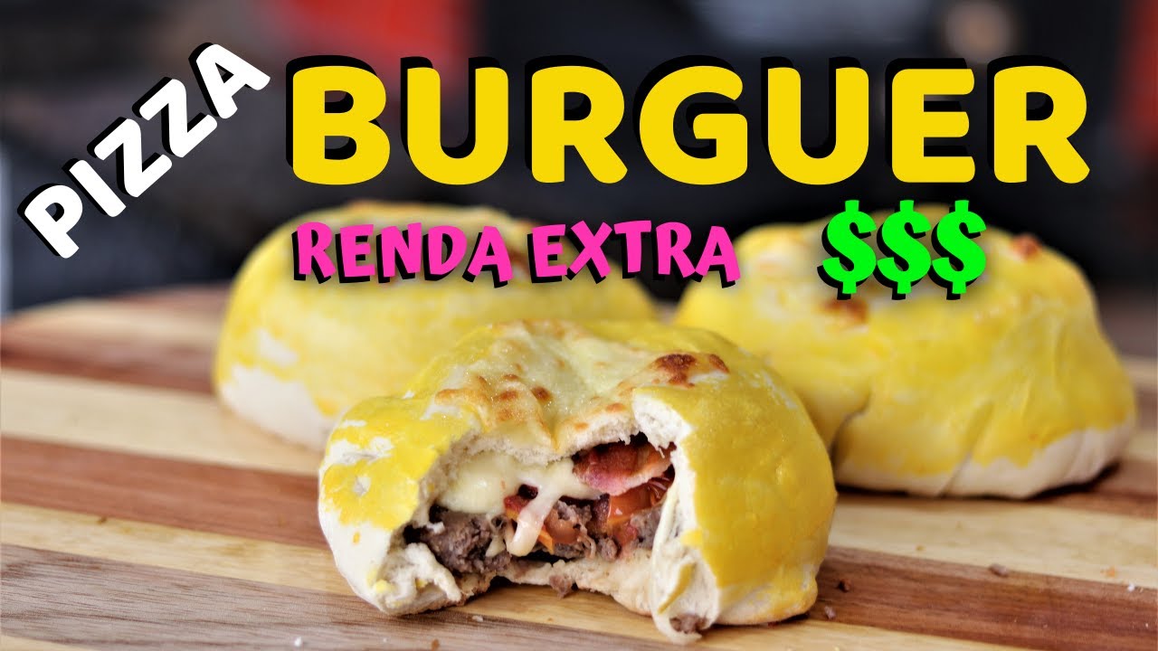 Pizza de Hambúrguer $$$ LUCRE VENDENDO!
