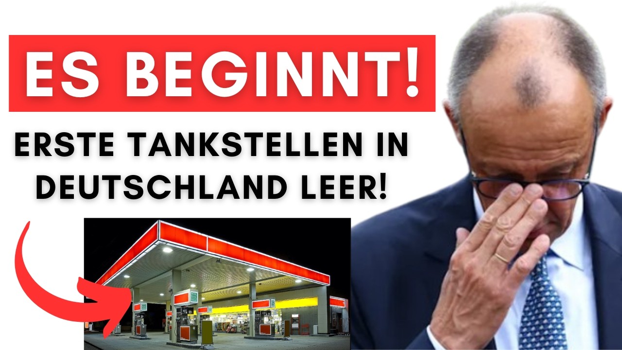 Erste deutsche Tankstellen haben kein Benzin mehr + Trump stellt Iran heftiges Ultimatum!