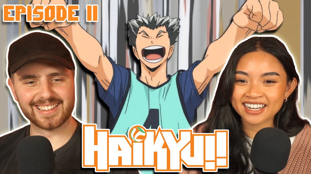 BOKUTO IS OUR NEW FAVOURITE!! - Girlfriend Reacts To Haikyuu! Season 2 Episode 11 REACTION!