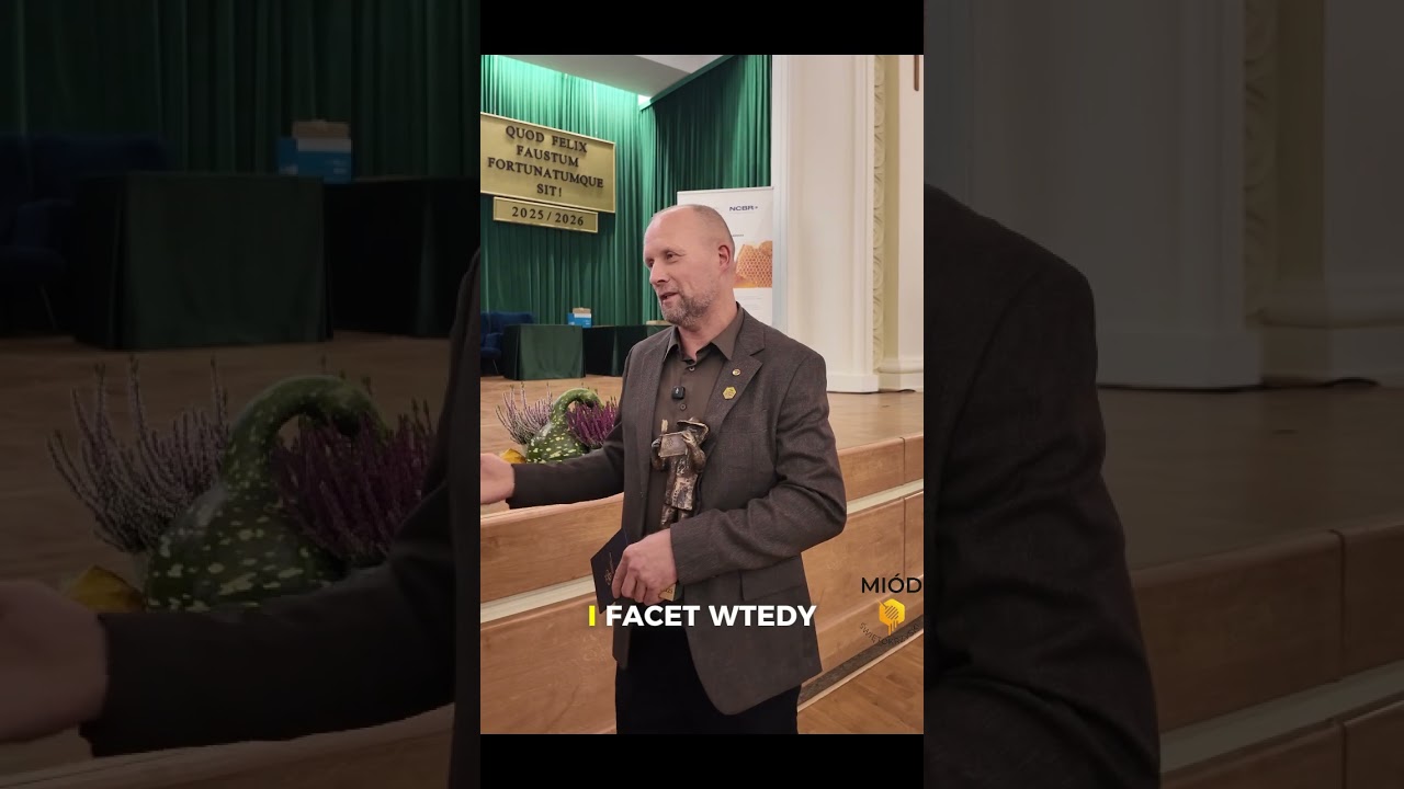 Wywiad z Pszczelarzem Roku 2025-Jarosławem Ługowskim #świętokrzyskimiód #pszczelarze #pszczoły #miód