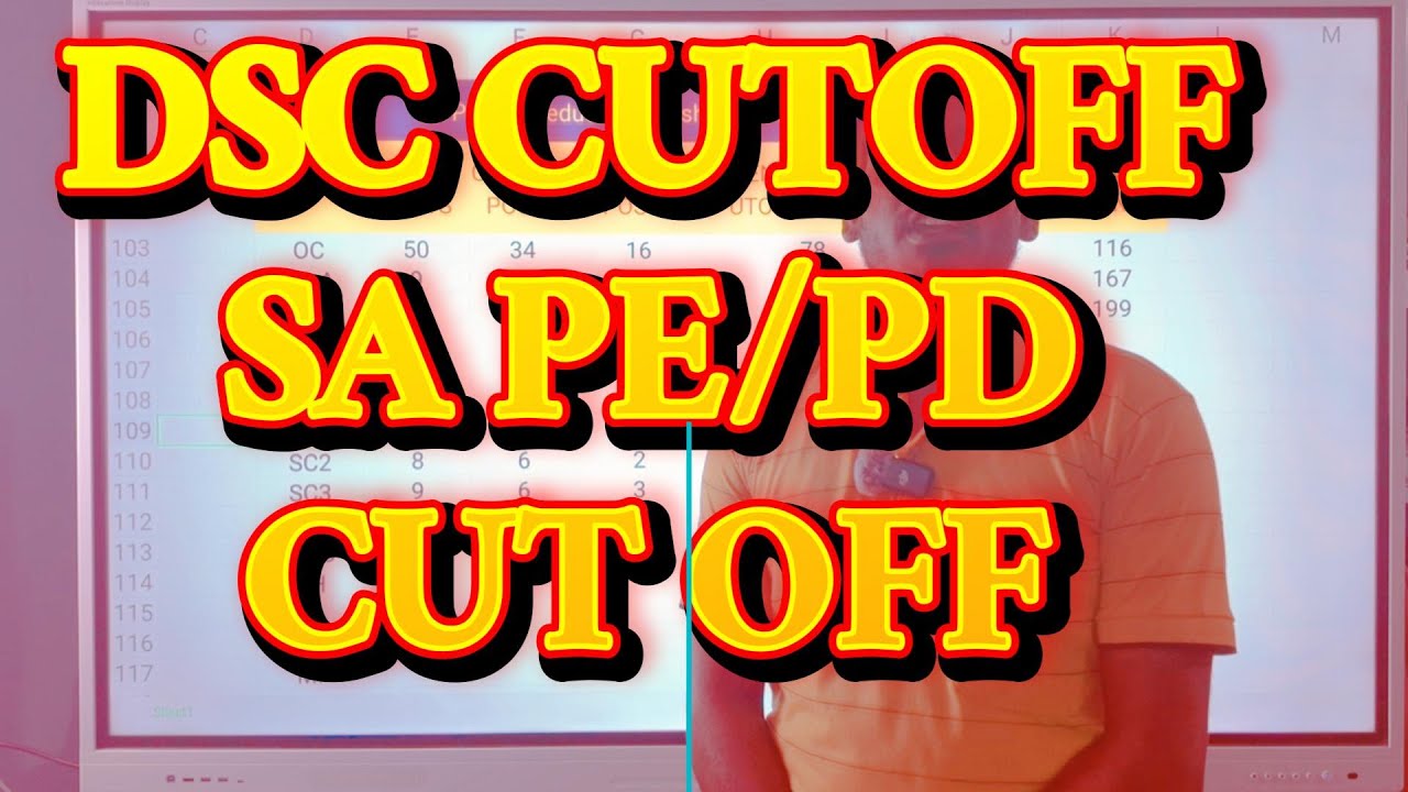 APDSC CUT OFF SA PHYSICAL EDUCATION POSTS SA PE PD CUTOFF IN AP DSC SA PD CUTOFF SA PE CUTOFF IN KRI
