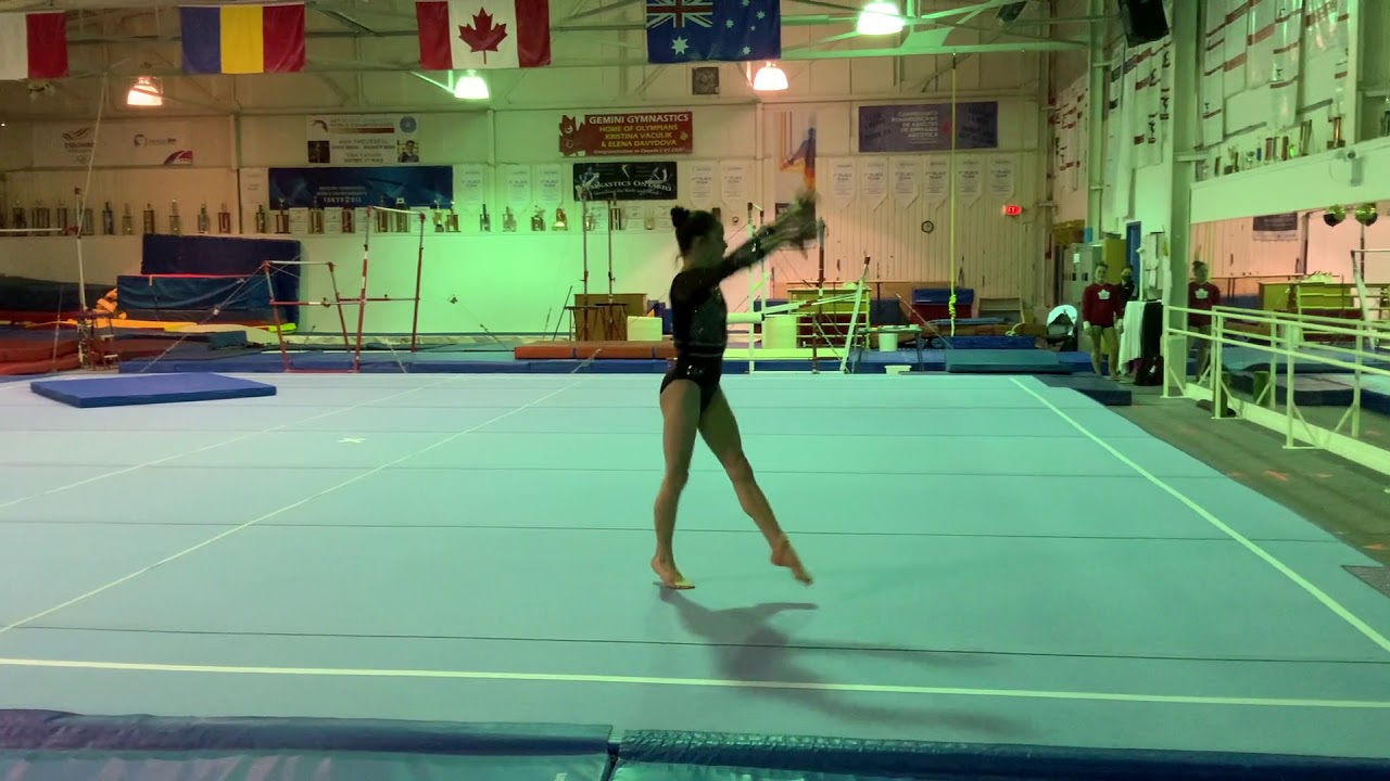 WAG Elite Canada 2021 - Floor Top Routine - Ava Stewart