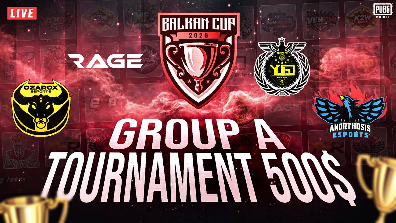 PUBGM BALKAN CUP 2026 | GROUP A