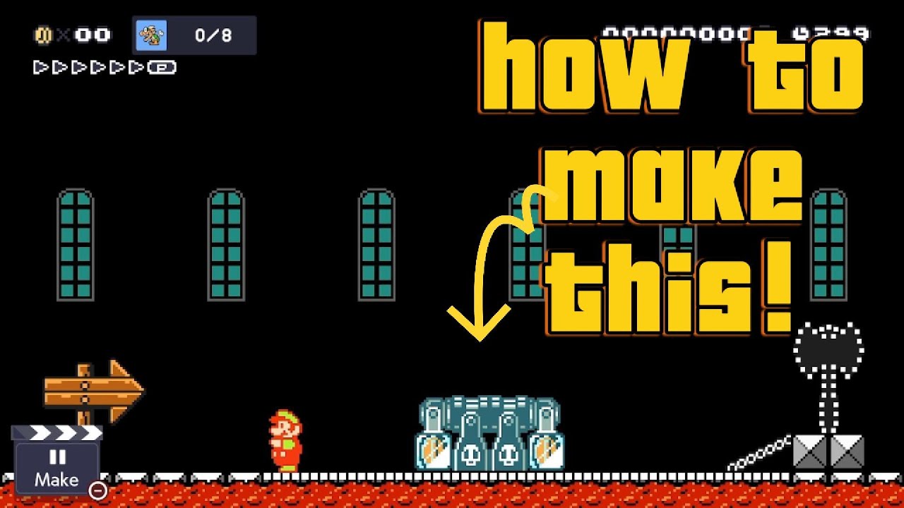 How to Make Fun Stationary Bosses in Super Mario Maker 2