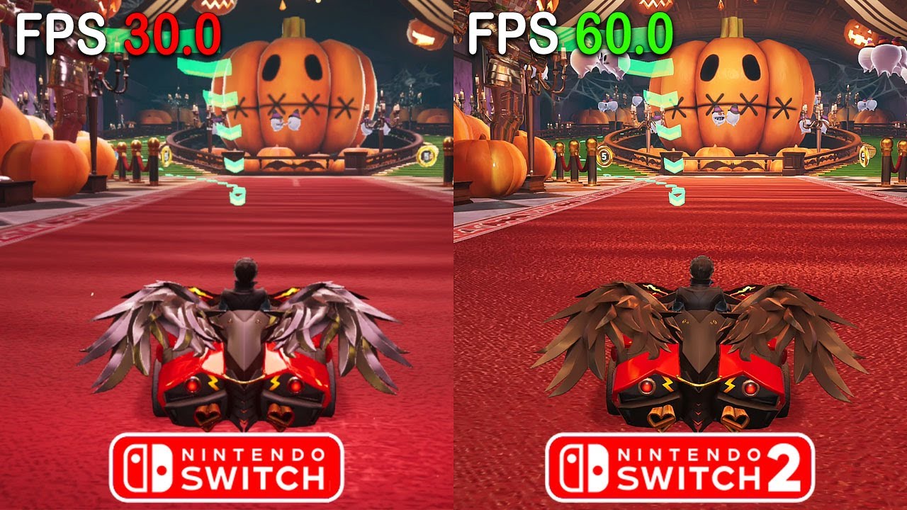 Sonic Racing Crossworlds - Switch 1 vs Switch 2 Graphics & Frame Rate Comparison ✔