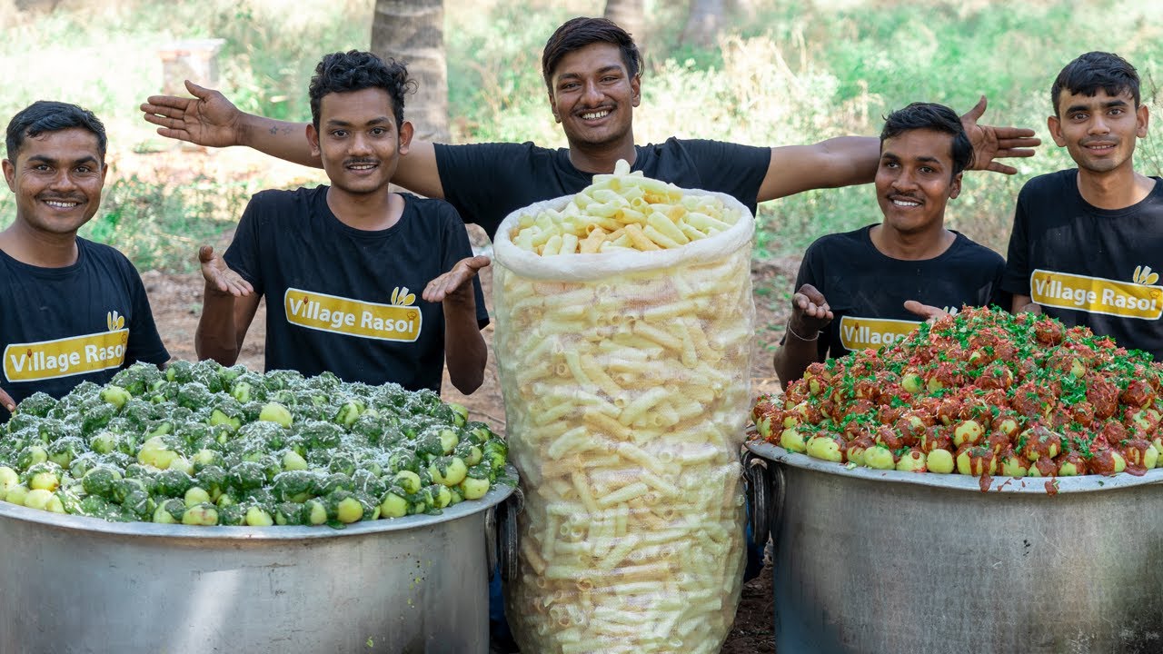 200 KG BHUNGLA BATAKA | Bhavnagari Bataka Recipe | 50K Subscribers Special | Village Rasoi