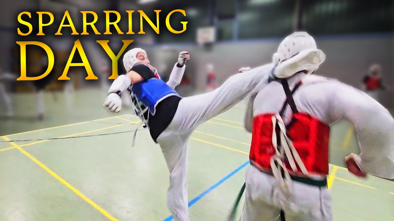 Sparring Day at Taekwondo Club Solingen with RTF 1 Fighter: Miki Kraus