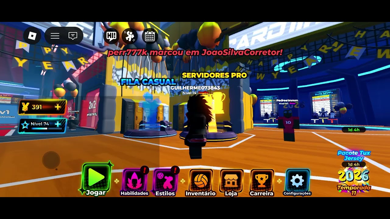 Tentando pegar pro no 2v2 e no 1v1