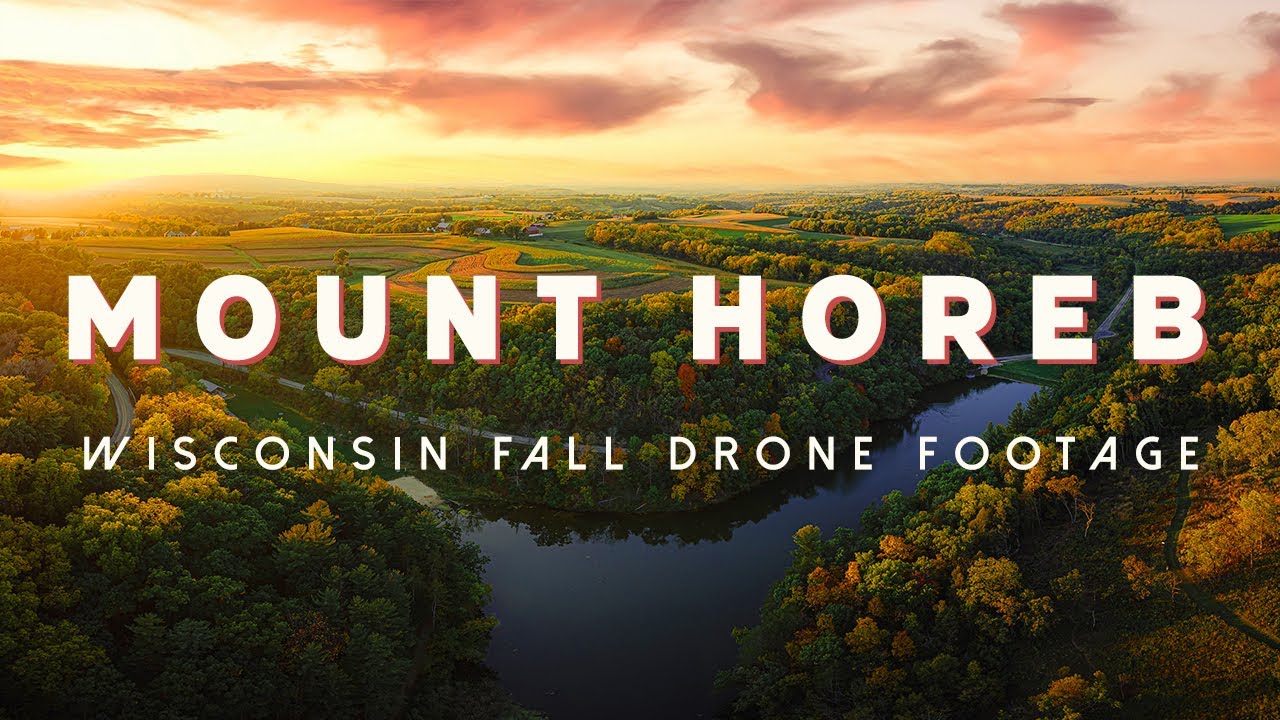 Mount Horeb, Wisconsin - Fall 2023 [Drone Footage 4K] Wisconsin By Air