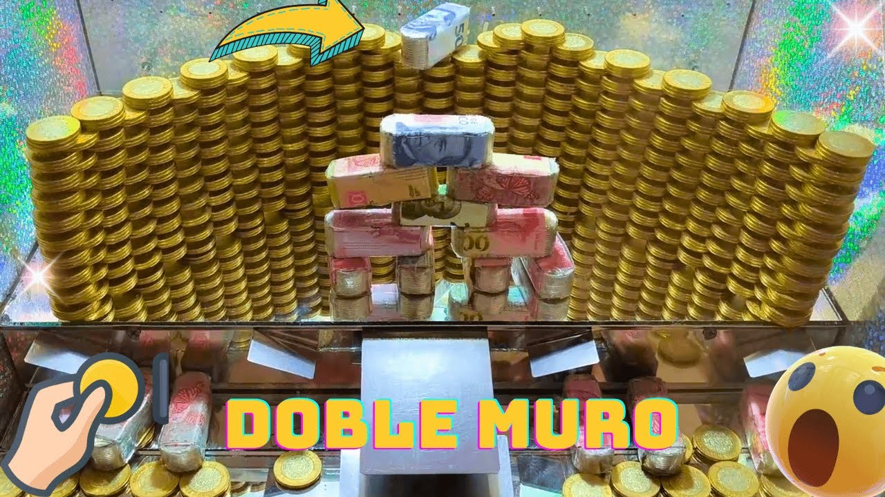 Un muro de monedas y otro de billetes 🤑07-51