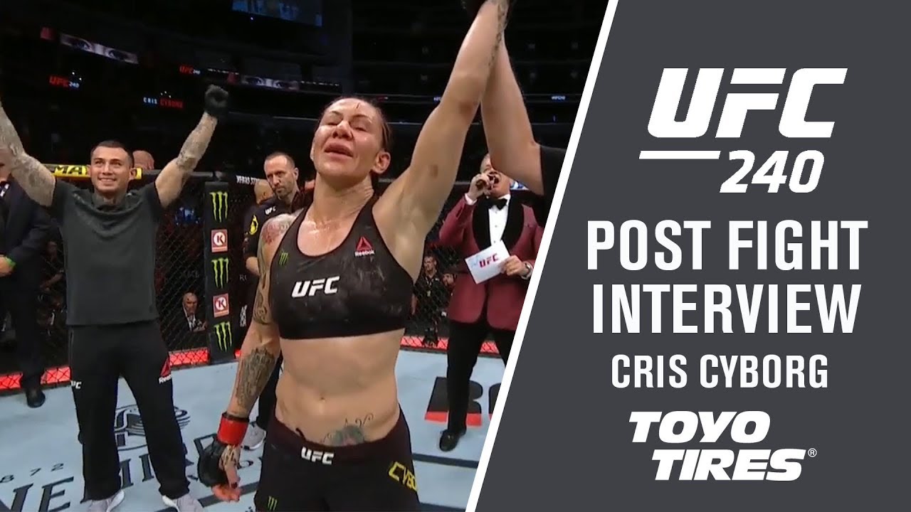 UFC 240: Cris Cyborg - 
