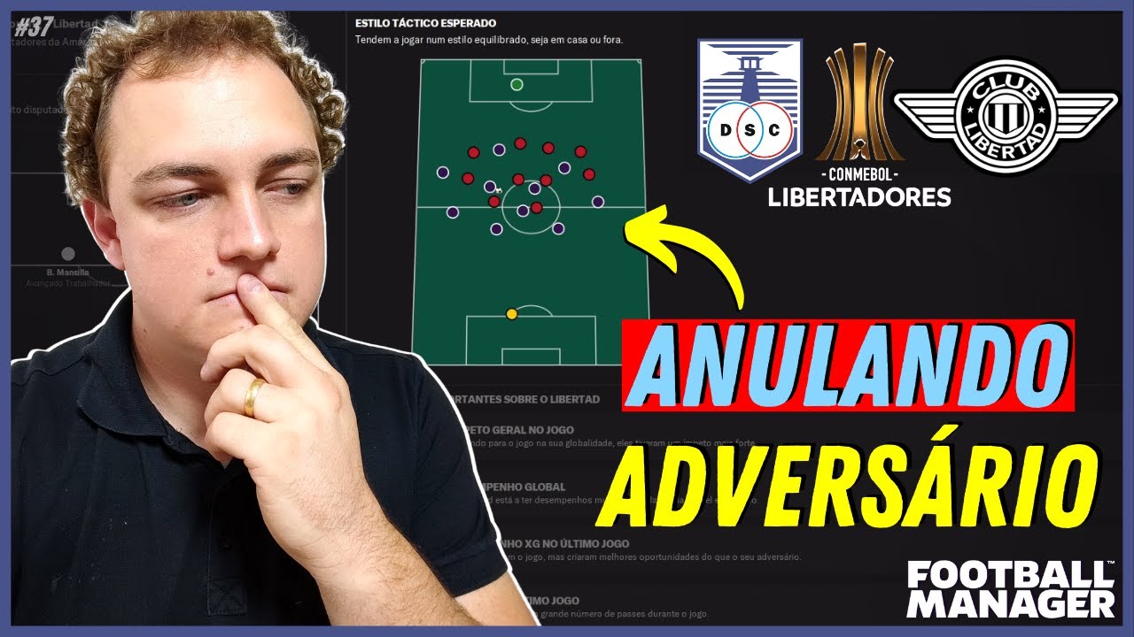Como ESTUDAR o ADVERSÁRIO pra ANULAR um TIME MAIS FORTE | Episódio #37 | FM 23