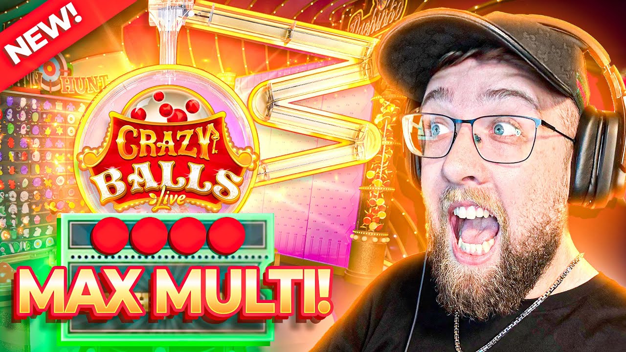 I PLAYED THE *NEW* CRAZY TIME 2.0 LIVE GAME SHOW! (CRAZY BALLS)
