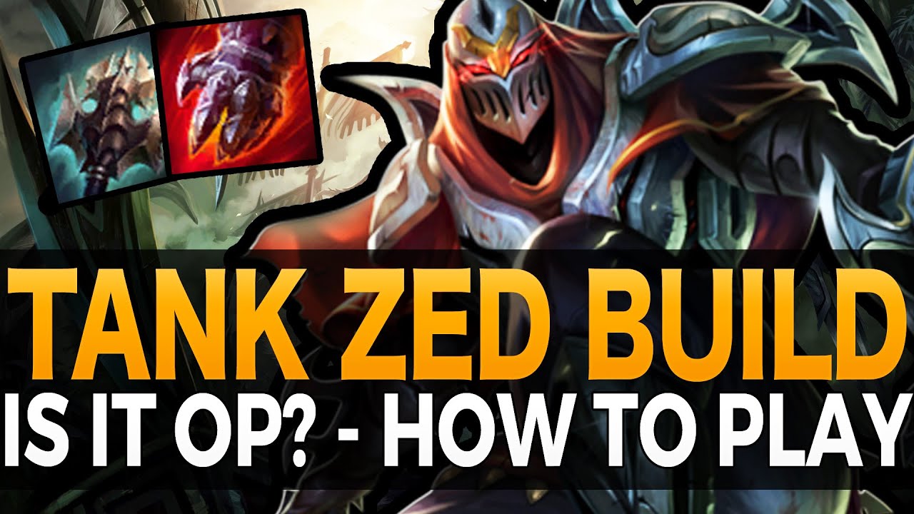 TANK ZED BUILD - How To Play Guide - League of Legends