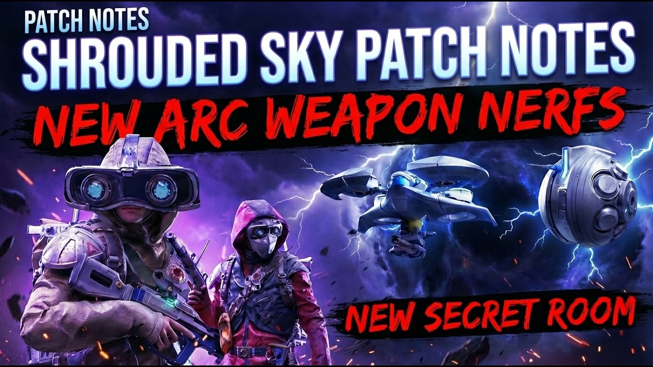 Shrouded Sky Update - New features, Patch Notes