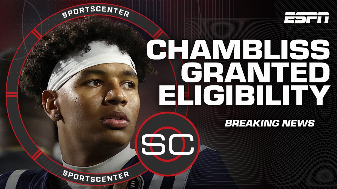 Breaking: Ole Miss QB Trinidad Chambliss GRANTED extra year of eligibility 🚨 | SportsCenter