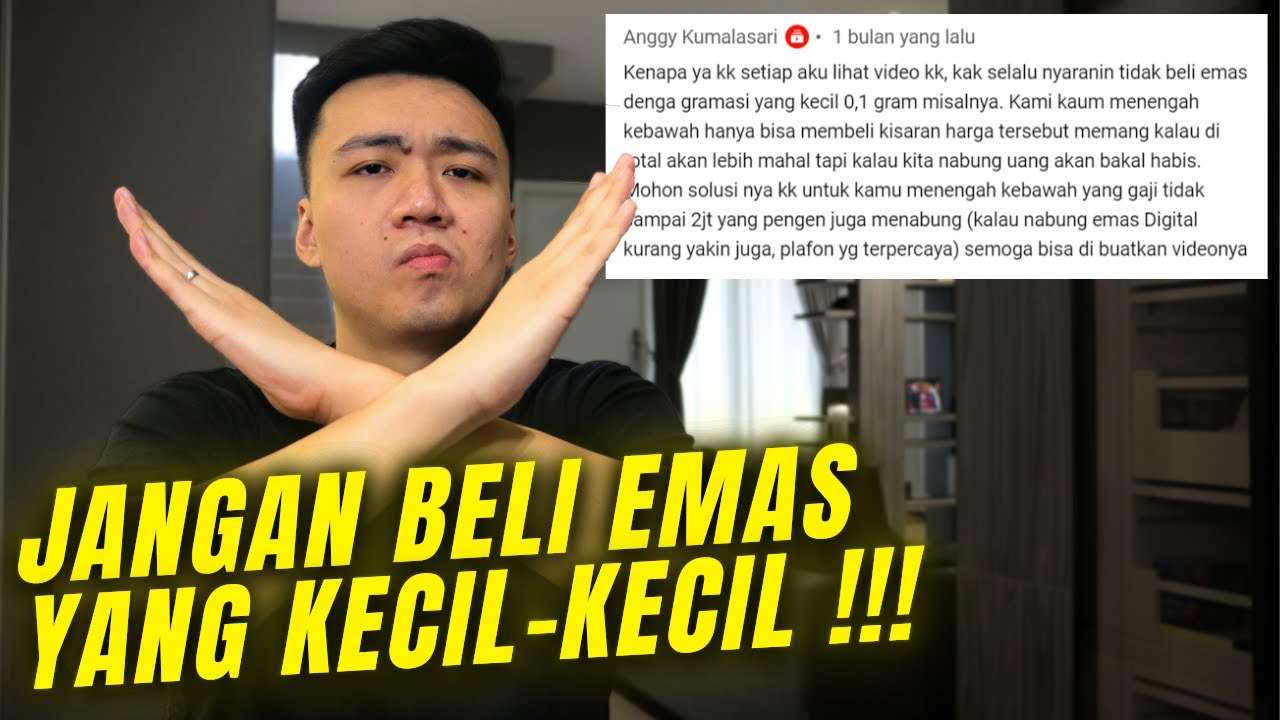 Alasan Kenapa Saya Gak Rekomendasi Beli Emas Kecil Kecil | Worth It Kah?